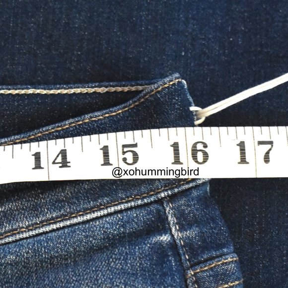 MOTHER | The Weekender Fray Flare Jeans (Skunk At The Tea Party) Size 32 NWT - Picture 8 of 15